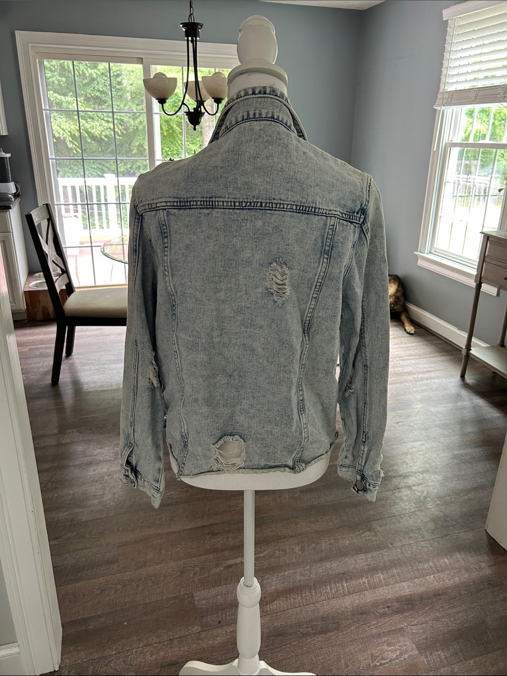 Light Wash Denim Jacket - Picture 4 of 5